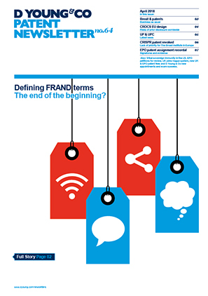 Patent newsletter Latest edition