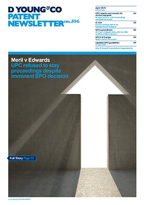 Patent-Newsletter Neueste Ausgabe