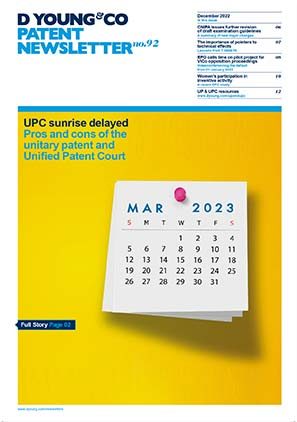 Patent-Newsletter Neueste Ausgabe