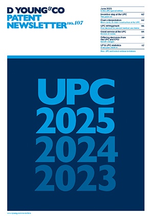 Patent newsletter Latest edition