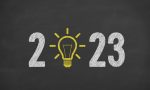 New year 2023 new idea concepts on blackboard background picture id1431150109 1