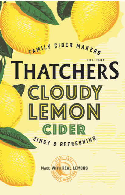 Thatchers cloudy lemon cider 1