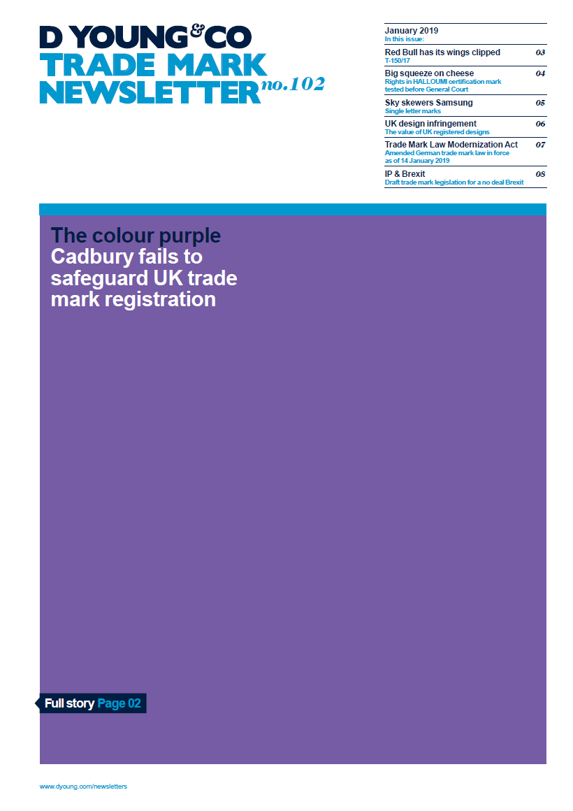 Trade Mark Newsletter No.102